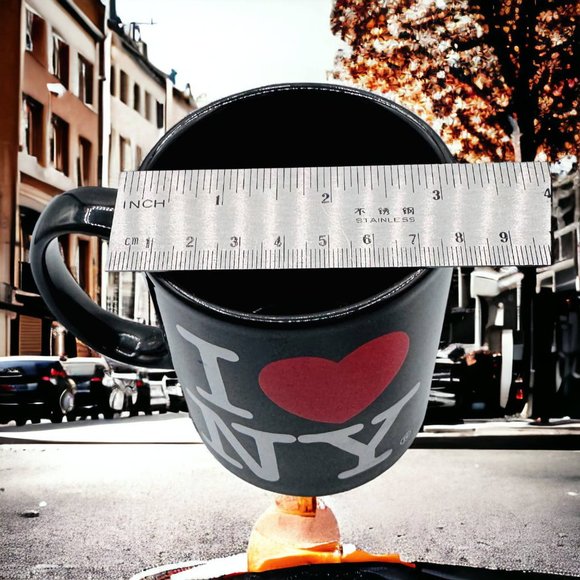 Blacks I Love NY York Mug 0- I Heart New York Iconic Mug - Picture 8 of 8